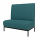 Designer sofa "Lars" 100 см with a high backrest for restaurants and cafes