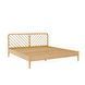 Double bed "Tonali" made of natural wood
