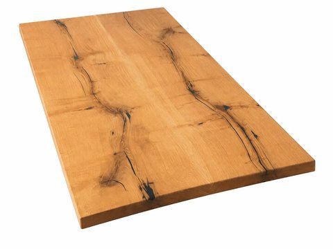 Solid oak wood tabletop 180х90 cm